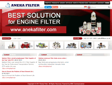 Tablet Screenshot of anekafilter.com
